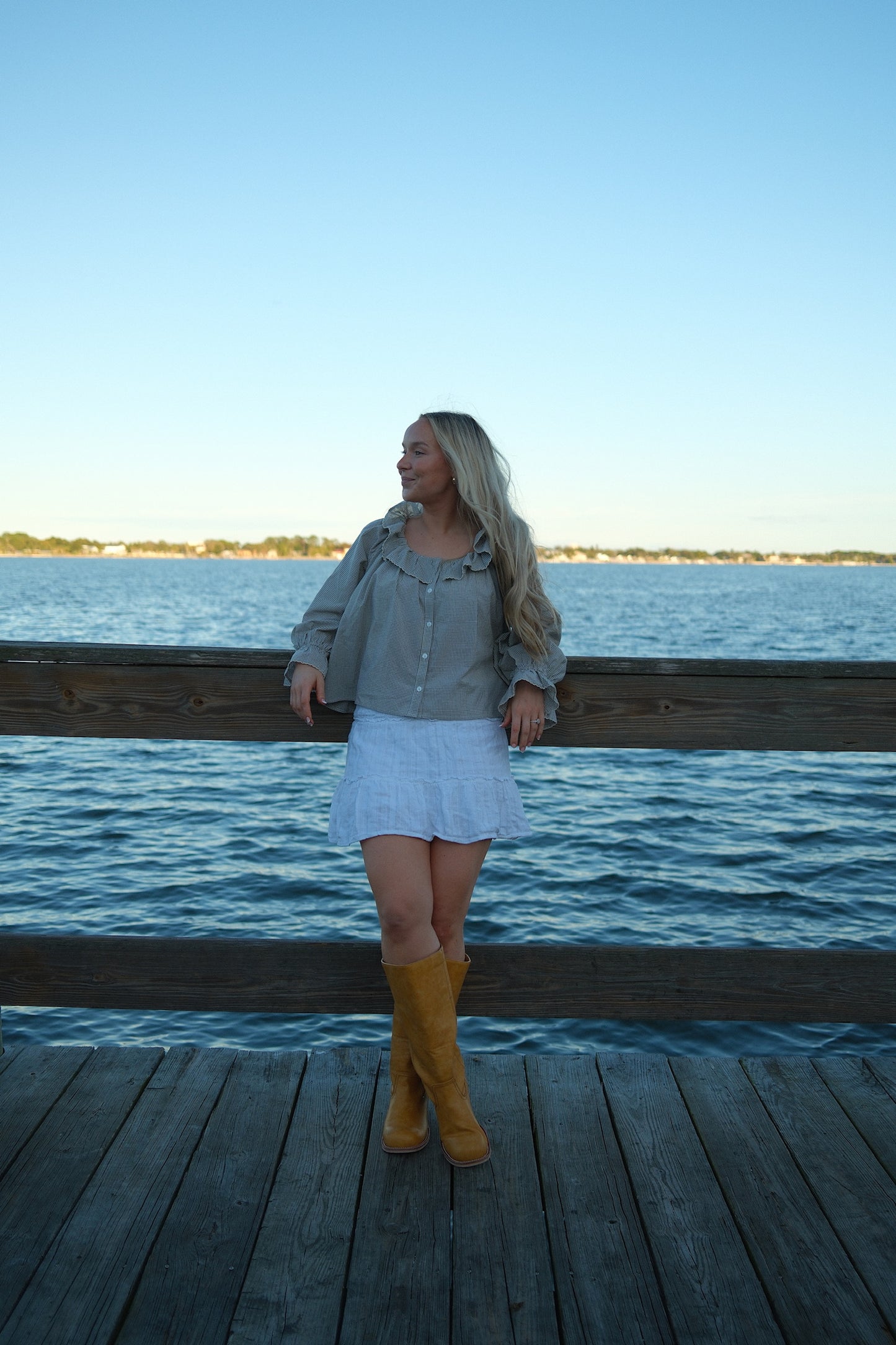 Augusta Ruffle Blouse