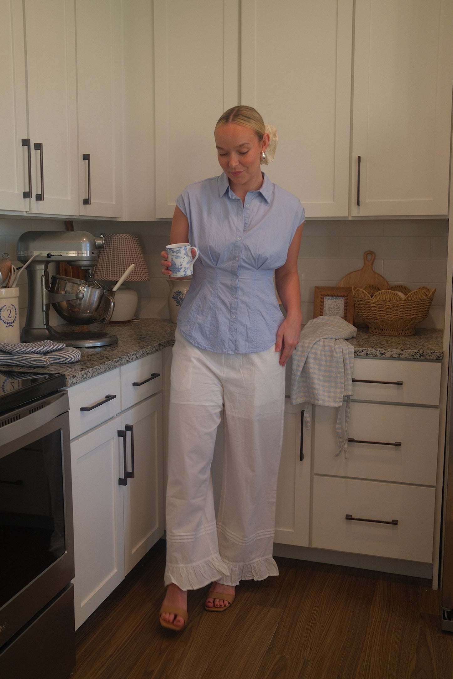 Frosted Harbor Blouse