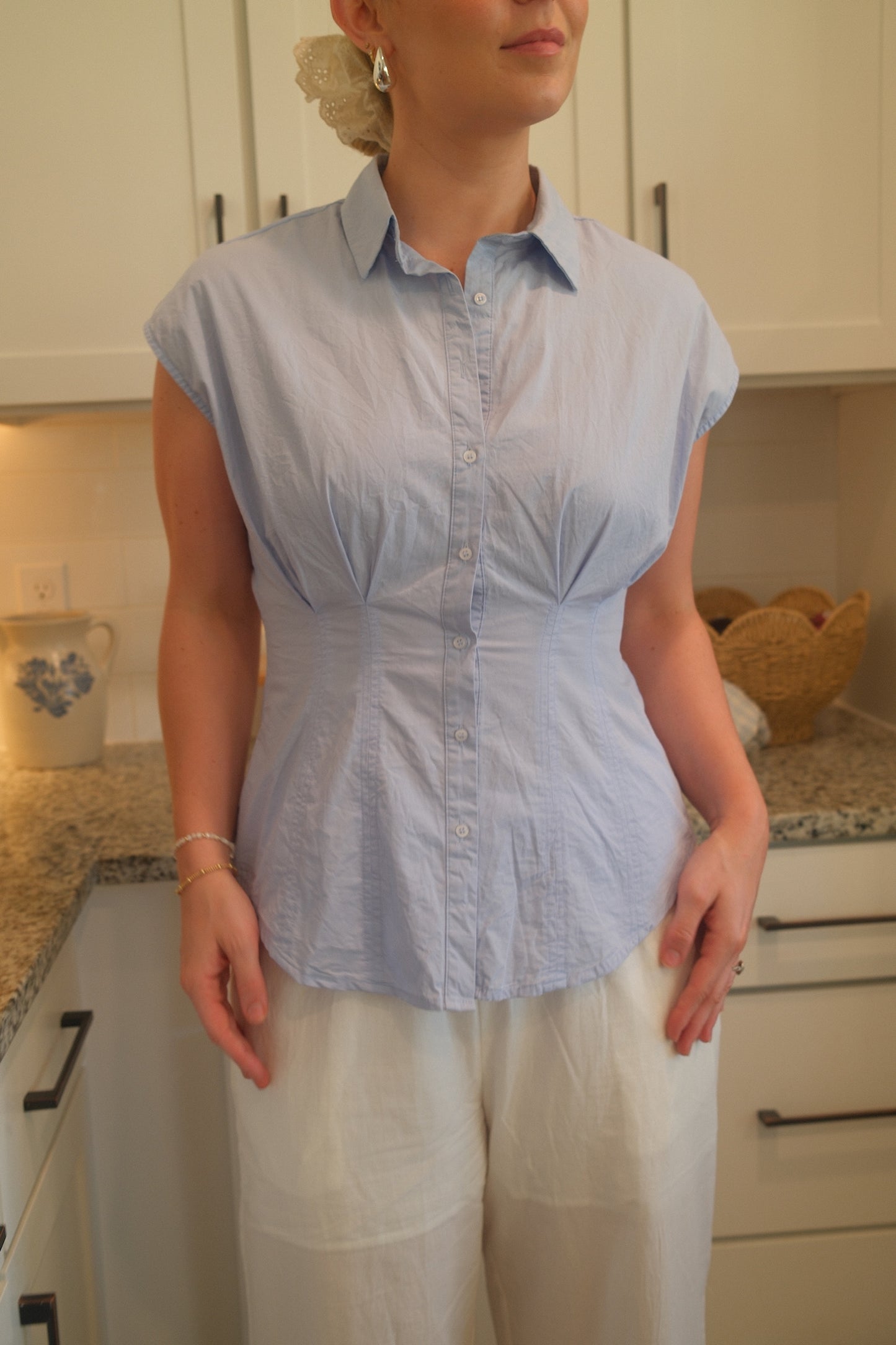 Frosted Harbor Blouse