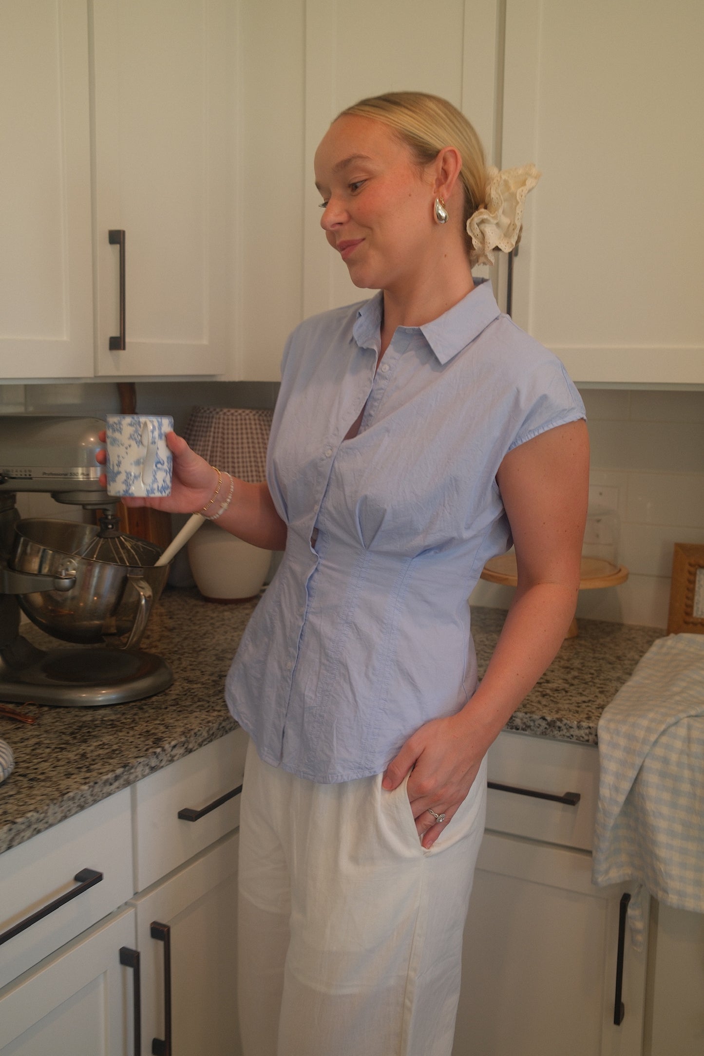 Frosted Harbor Blouse