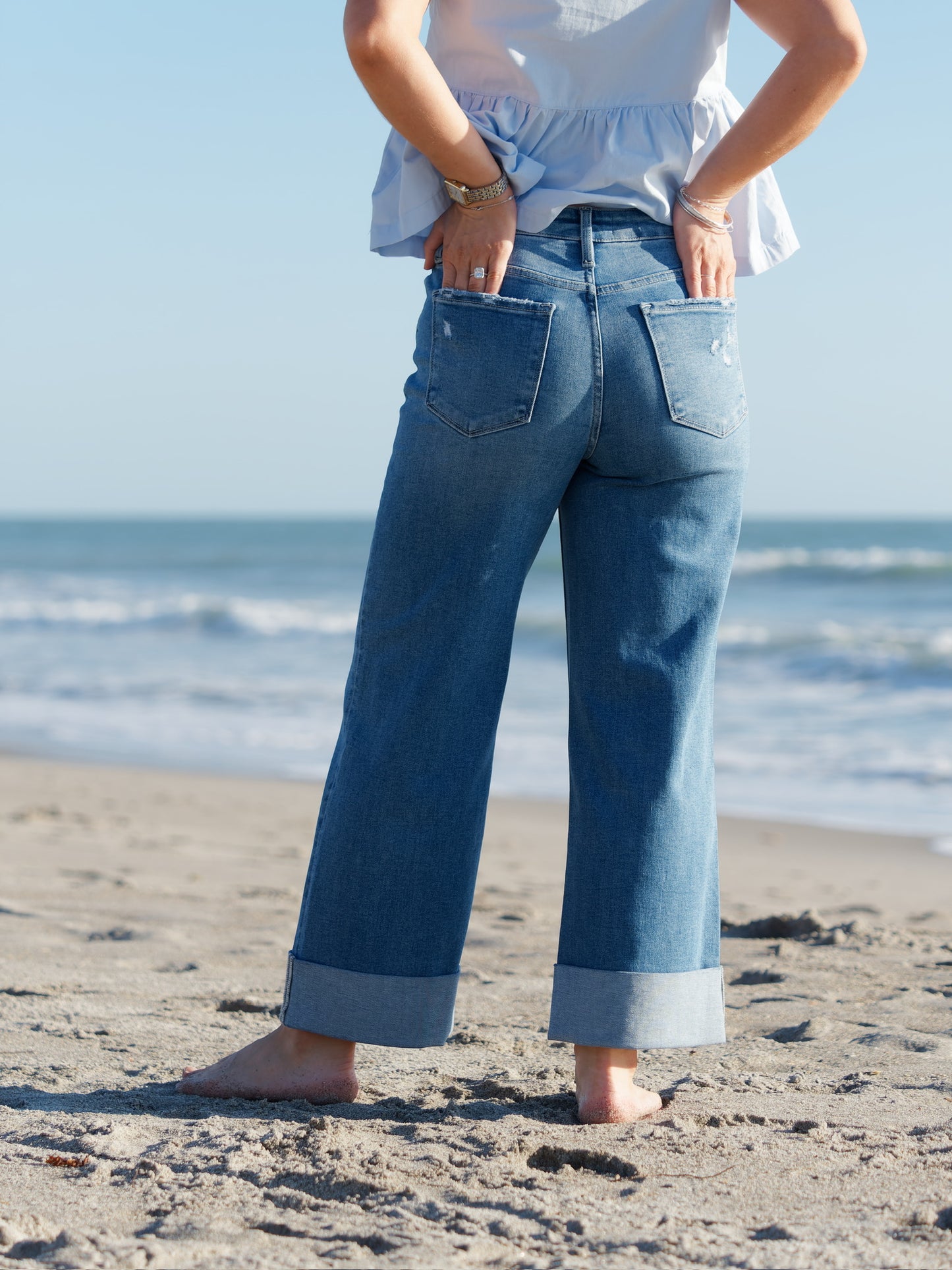 Cuffed Boardwalk Jean