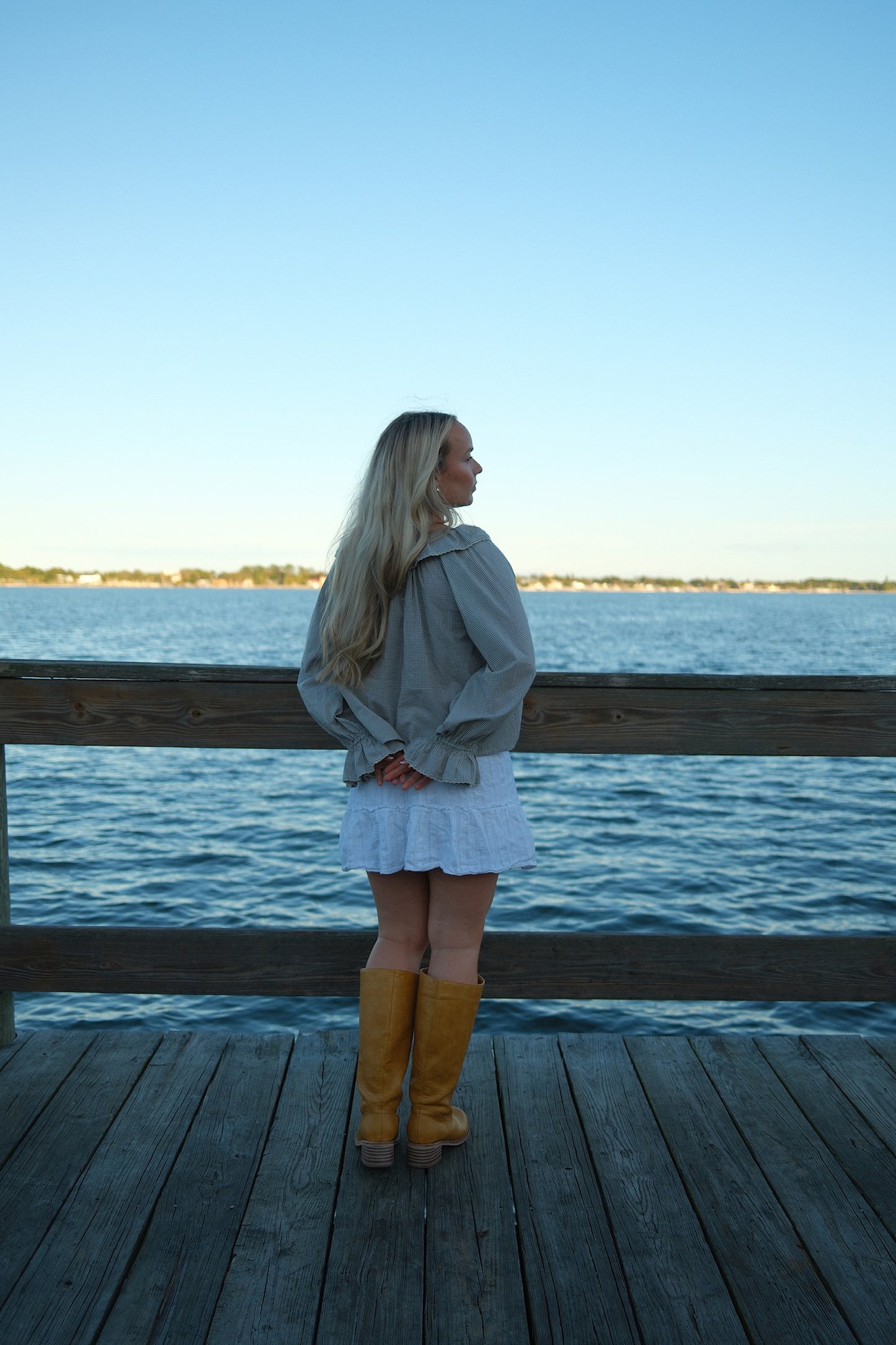 Augusta Ruffle Blouse