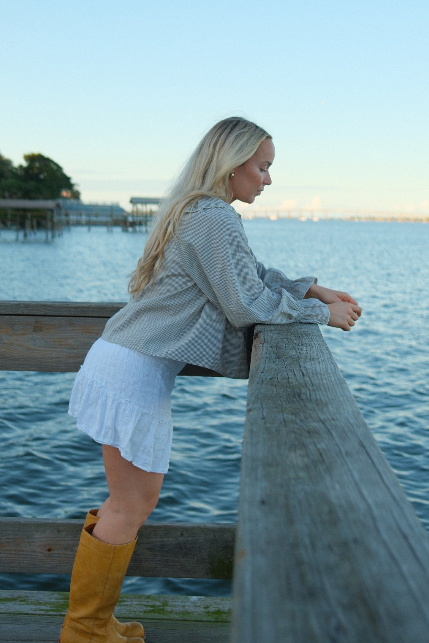 Augusta Ruffle Blouse