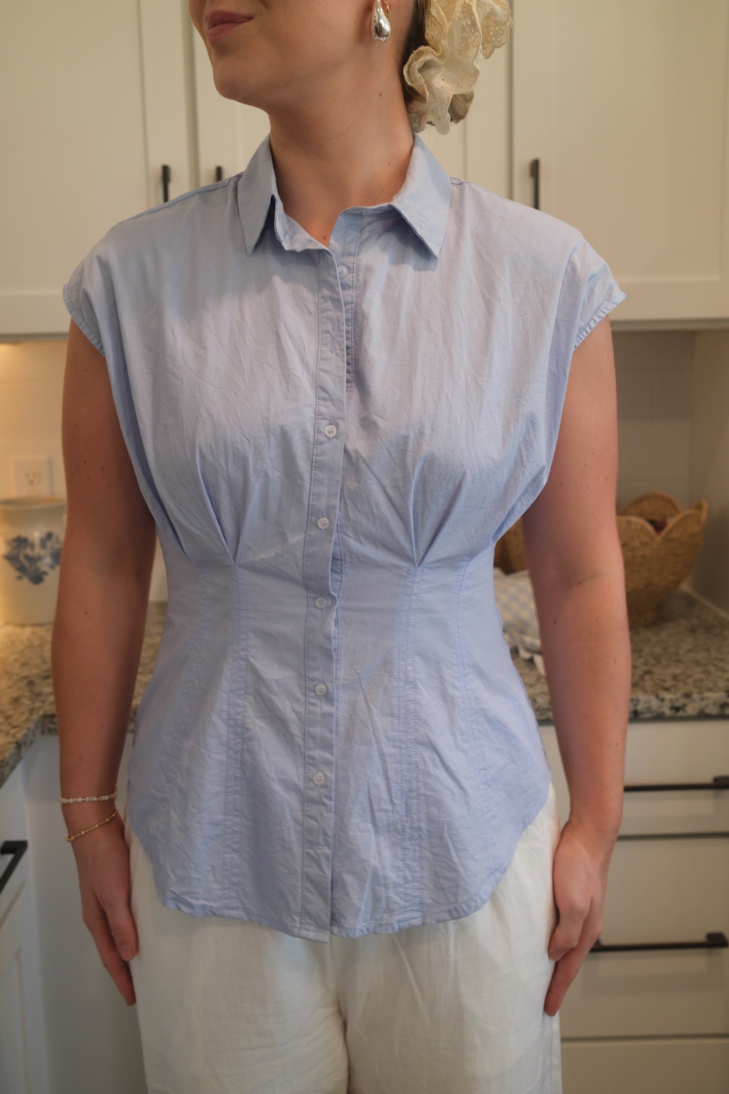 Frosted Harbor Blouse