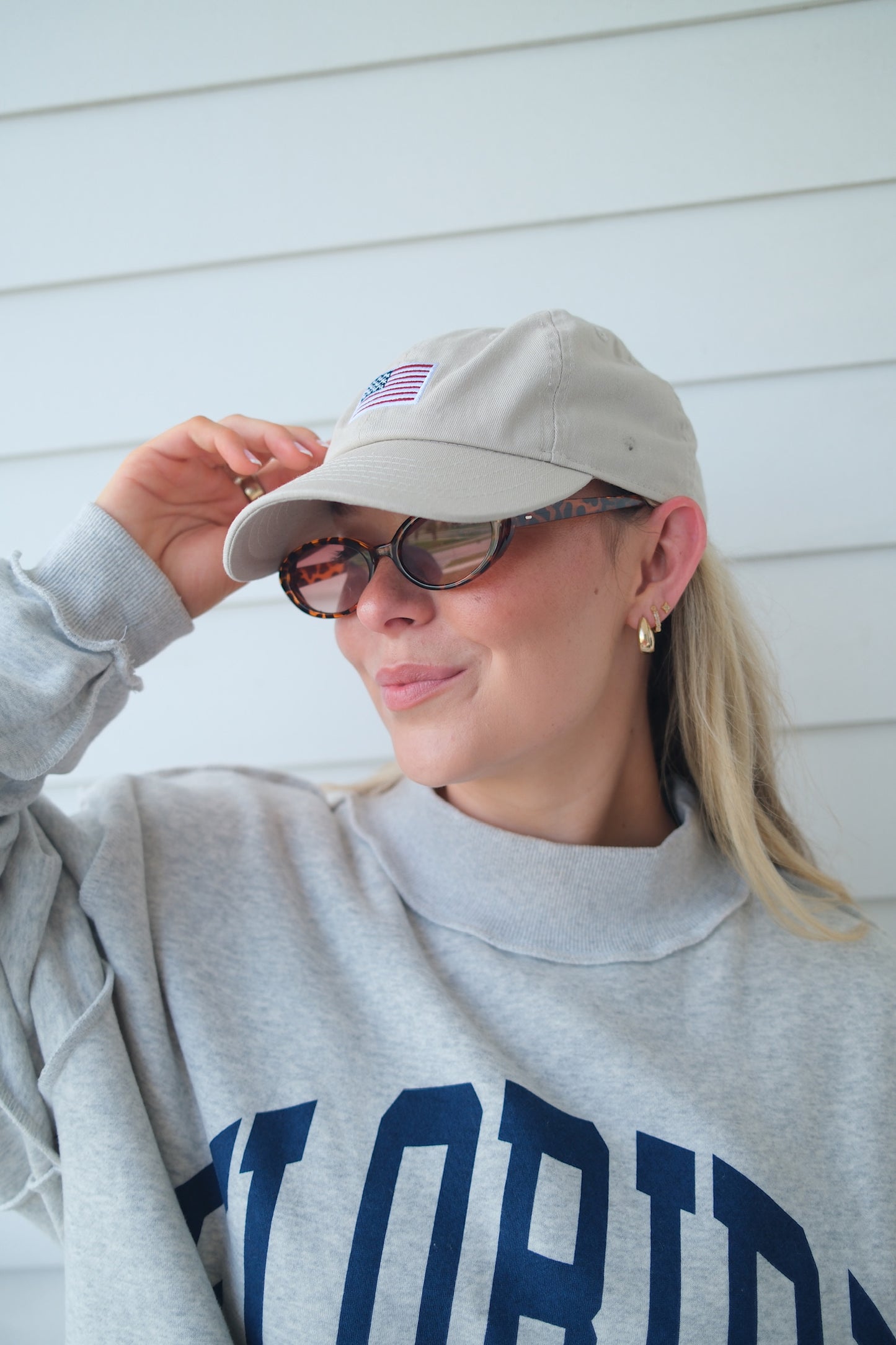 Flag Cap Tan