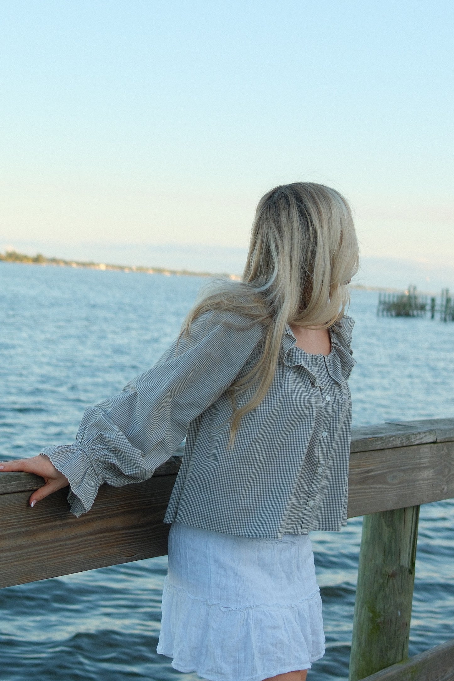 Augusta Ruffle Blouse