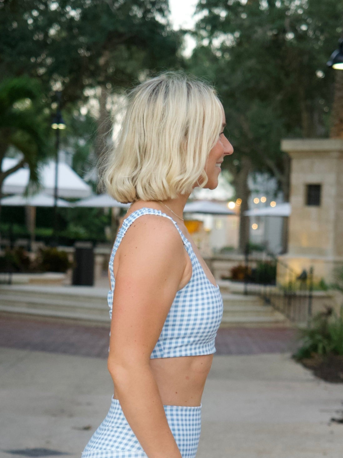 Gingham Girl Sports Bra