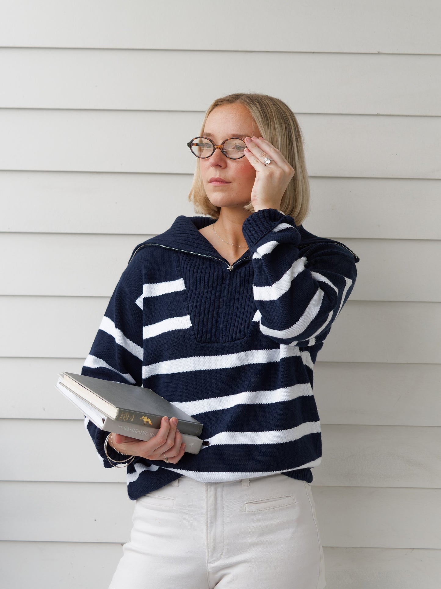 Wedgwood Knit Pullover