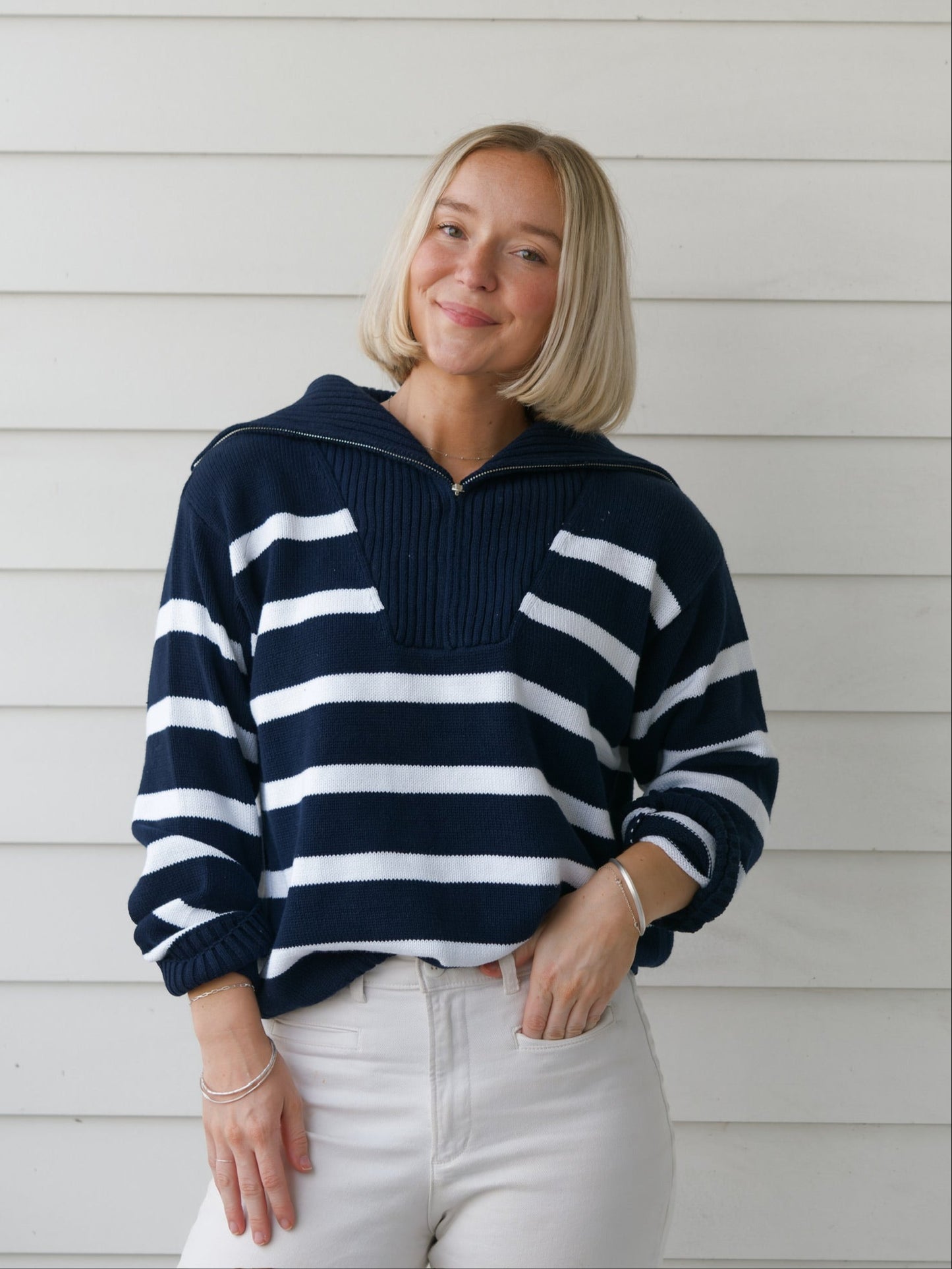 Wedgwood Knit Pullover