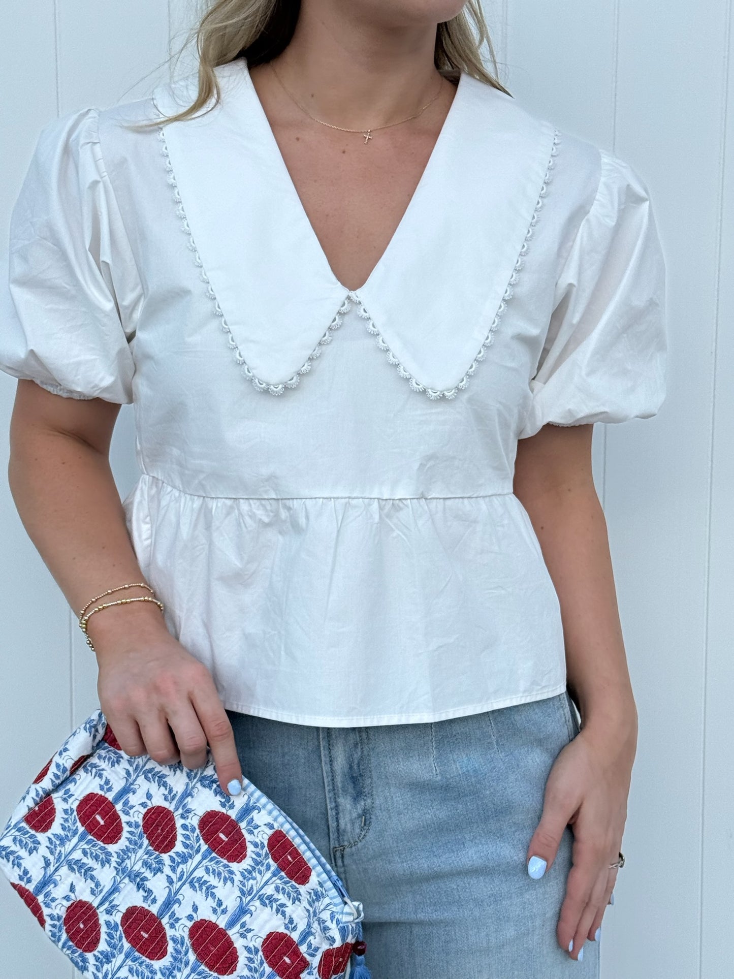 Montauk Blouse White