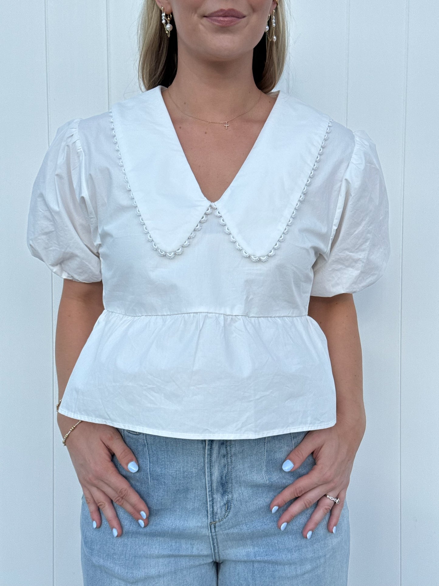 Montauk Blouse White