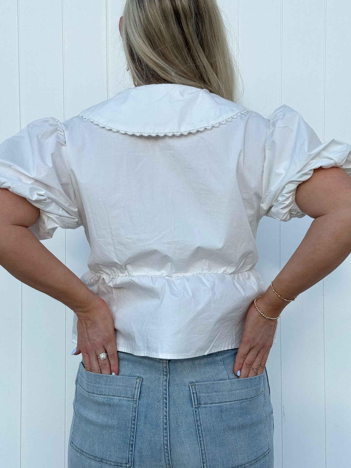 Montauk Blouse White